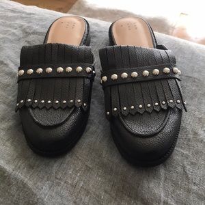Studded mules